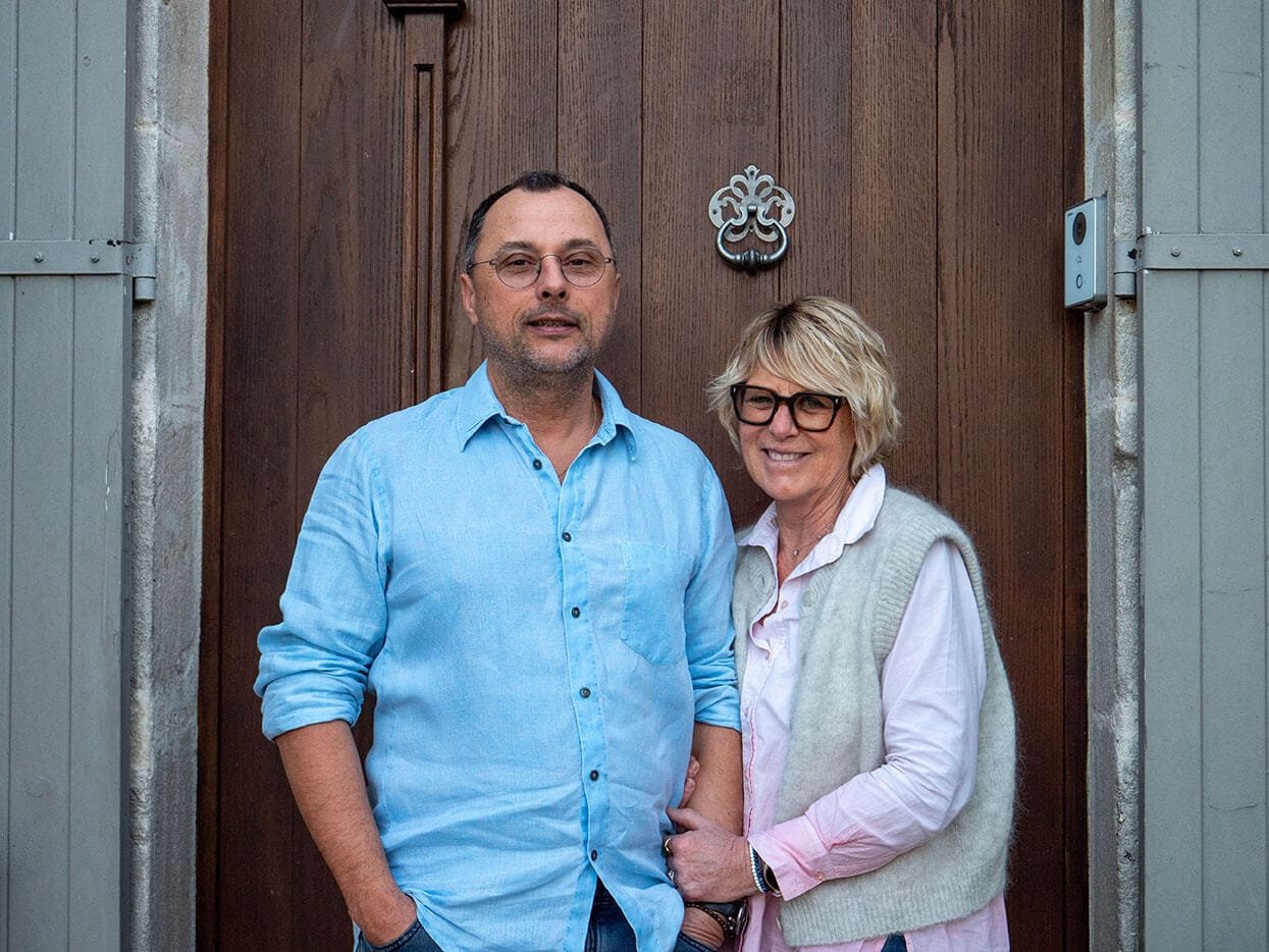 Veronique_et_Thierry Véronique et Thierry propriétaires du Manoir Blanche Haut